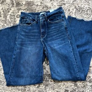 Bohme Wide Leg Dark Wash Jeans